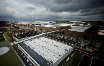 Las instalaciones de VW en la ciudad alemana de Wolfsburg. (Ronny HARTMAN | AFP)