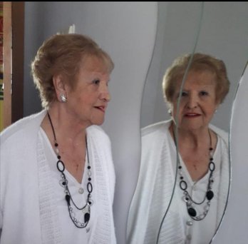 Esperanza Ozaeta Viana, de 92 años. (@itsaslapurra)