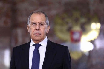 El ministro ruso de Exteriores, Sergei Lavrov. (AFP)