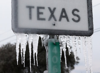 Las temperaturas en Texas han caído a niveles no vistos en décadas. (Joe RAEDLE/AFP)