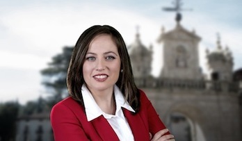 Jesica Ruiz, portavoz del PSE en el Ayuntamiento de Durango.