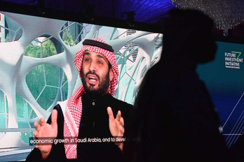 Reporteros Sin Fronteras ha denunciado al príncipe heredero de Arabia Saudí, Mohammed bin Salman. (AFP)