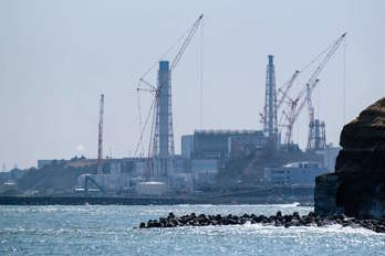 La central nuclear de Fukushima, diez años después del accidente. (Kazuhiro NOGI / AFP) 