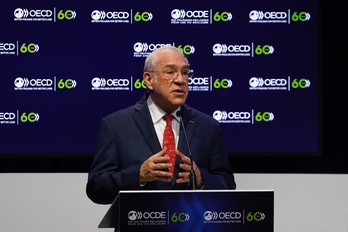 El presidente de la OCDE, Ángel Gurría, en una imagen de archivo. (Dario PIGNATELLI/EUROPA PRESS)