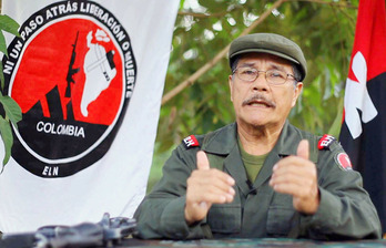 Nicolás Rodríguez, alias 'Gabino', ha renunciado a la primera comandancia de la guerrilla colombiana. (ELN-Voces)
