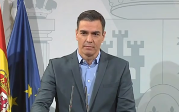 El presidente del Gobierno español, Pedro Sánchez, ha anunciado la celebración de la Conferencia de presidentes este miércoles para tomar «medidas conjuntas» frente al covid. (NAIZ)