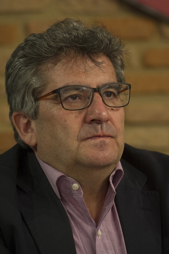 José Ricardo de Prada, en Tolosa en 2016, en una charla que también generó una campaña de ataques en su contra.