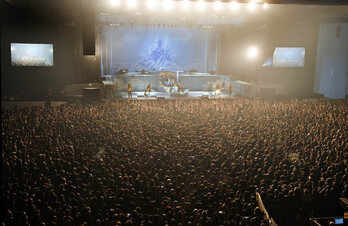 Concierto de Iron Maiden en el BEC, en 2013.