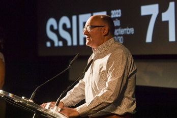 José Luis Rebordinos, en la presentación de esta edición. 