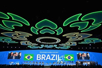 La FIFA anuncia el triunfo de la candidatura brasileña durante su Congreso.
