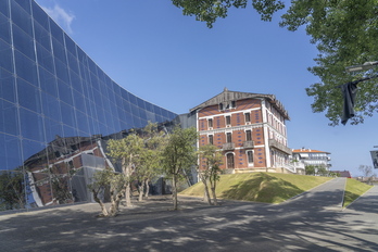 Getarian dagoen Balenciaga museoaren kanpokaldea, artxiboko irudi batean.