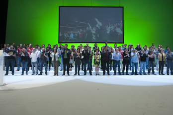 Acto político de Bildu en el Kursaal donostiarra. (Gari GARAIALDE/ARGAZKI PRESS)