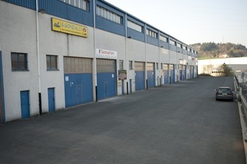 El polígono Aranaztegi de Andoain, vacío. (Gari GARAIALDE/ARGAZKI PRESS9