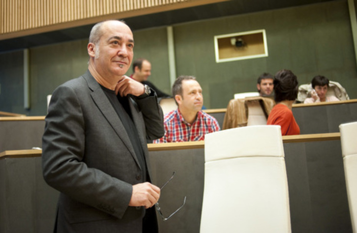 Garitano, en una de sus últimas intervenciones en las JJGG. (Juan Carlos RUIZ/ARGAZKI PRESS)