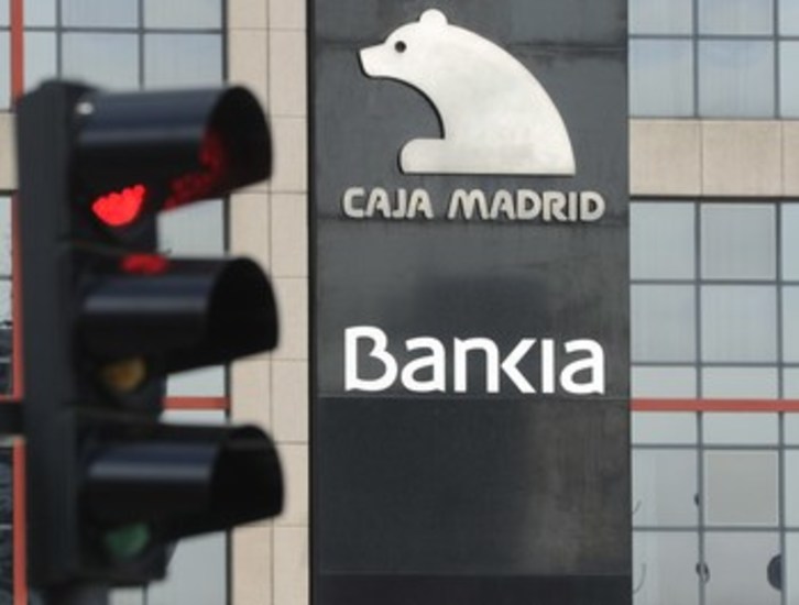 Sede de Bankia en Madrid. (Dominique FAGET/AFP)