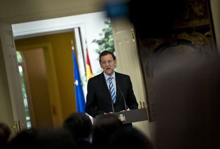 Rajoy ha comparecido en la Moncloa. (AFP)