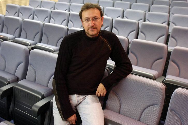 Andrés Illana, portavoz de la Platagorma Fracking Ez Araba (Raul BOGAJO/ARGAZKI PRESS)