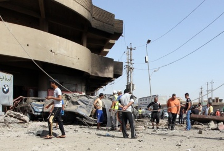 Uno de los ataques ha tenido lugar en el centro de Bagdad. (Sabah ARAR/AFP) 