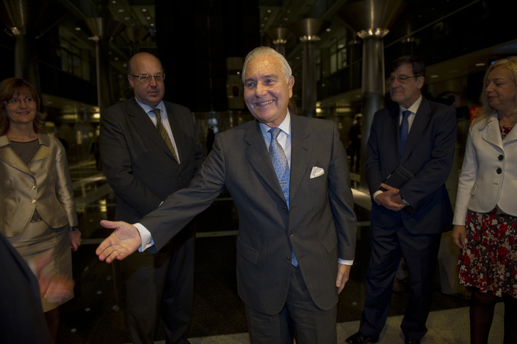 El presidente del CGPJ, Carlos Dívar, en una imagen de archivo. (Raul BOGAJO/ARGAZKI PRESS)