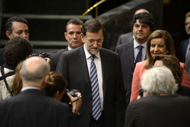El presidente del Gobierno español, Mariano Rajoy. (Dani POZO/AFP PHOTO)