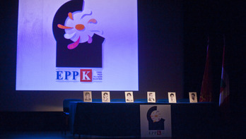 Declaración realizada por EPPK hace dos semanas en Gernika. (Jon HERNAEZ / ARGAZKI PRESS)