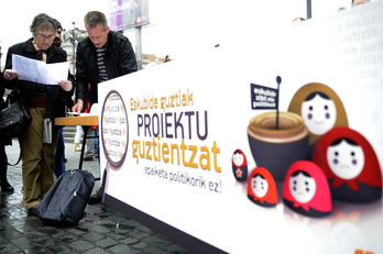 La Matriuska, uno de los símbolos durante este proceso. (Marisol RAMIREZ/ARGAZKI PRESS)