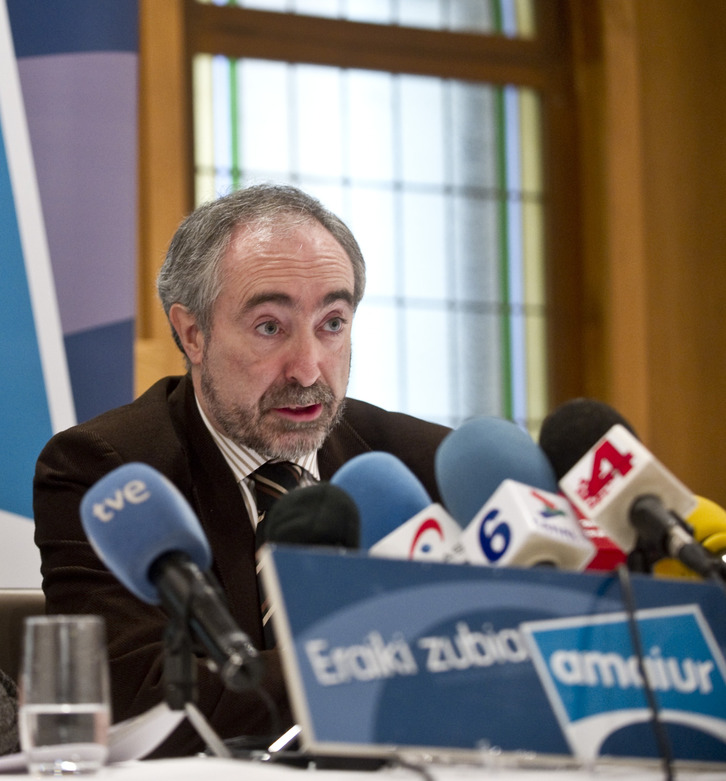 El diputado de Amaiur Rafael Larreina. (Jagoba Manterola / ARGAZKI PRESS)