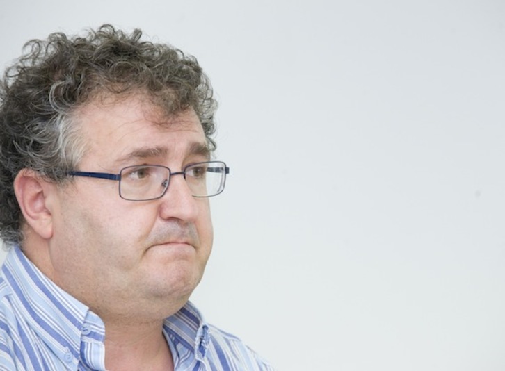 El diputado de Medio Ambiente, Juan Carlos Alduntzin. (Gorka RUBIO/ARGAZKI PRESS)