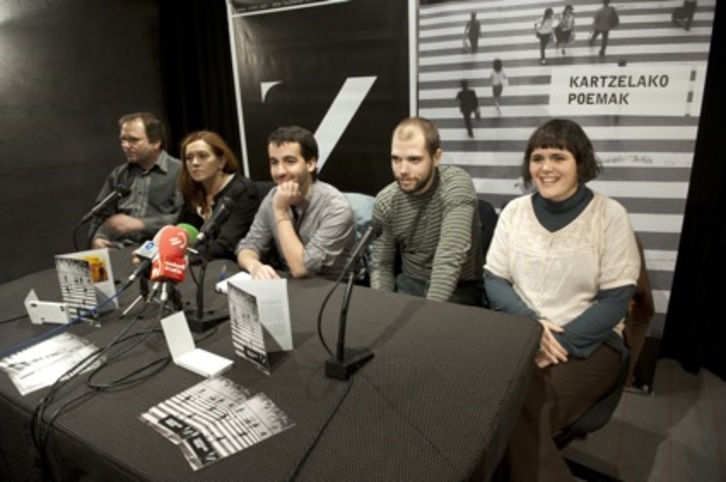 La presentación dle proyecto de la película tuvo lugar en diciembre pasado. (Jon URBE/ARGAZKI PRESS)