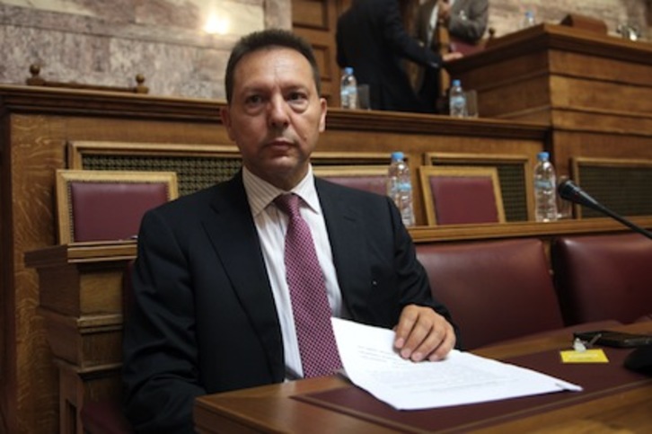 El nuevo ministro de Finanzas griego, Yannis Sturnaras. (AFP)
