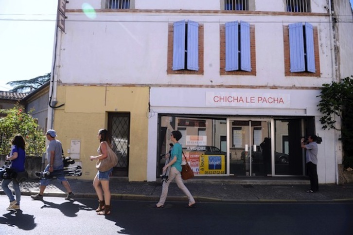 Okzitaniako Albi hiriko etxe batean atxilotu zituzten Oses eta Errazkin. (Remy GABALDA/AFP PHOTO)