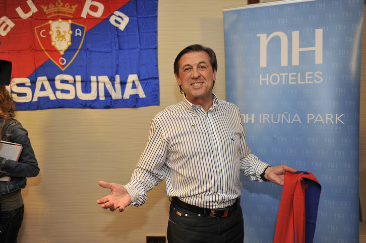 El nuevo presidente de Osasuna, Miguel Archanco. (Idoia ZABALETA / ARGAZKI PRESS)