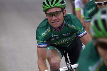Thomas Voeckler. (Joel SAGET/AFP PHOTO)