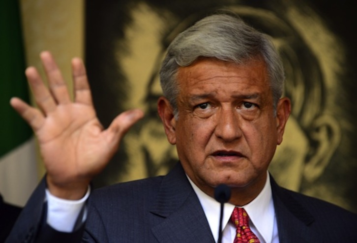Andrés Manuel López Obrador. (Alfredo ESTRELLA/AFP PHOTO)