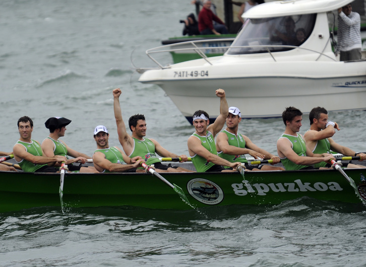 Portugaleten bezala, Hondarribia gailendu da Zarautzen. (Marisol RAMIREZ / ARGAZKI PRESS)