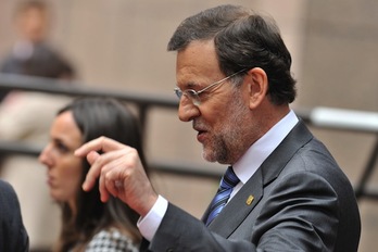 El presidente del Gobierno español, Mariano Rajoy. (Georges GOBET/AFP PHOTO)