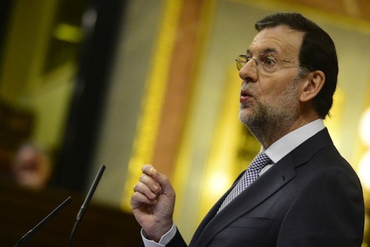 El presidente del Gobierno español, Mariano Rajoy. (Javier SORIANO/AFP PHOTO)