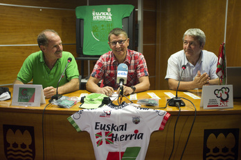 ESAITen agerraldia Donostian. (Gari GARAIALDE / ARGAZKI PRESS)