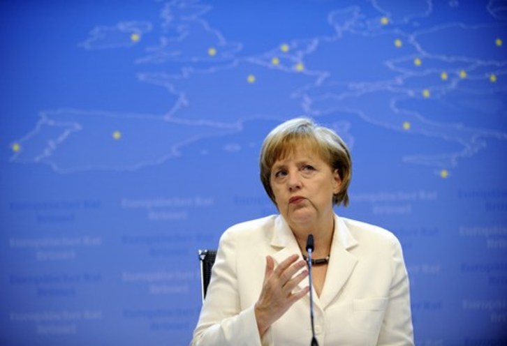 La canciller alemana, Angela Merkel, en una imagen de archivo. (John THYS/AFP)