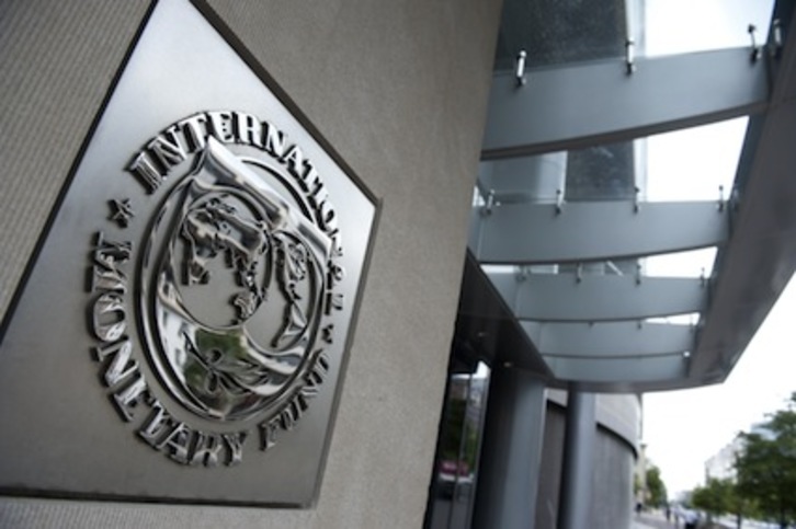 El Fondo Monetario Internacional ha difundido sus previsiones sobre la economía mundial. (Saul LOEB/AFP)