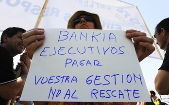 Imagen de una protesta llevada a cabo el pasado mes de junio. (José JORDÁN/AFP)