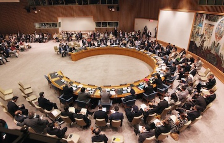 Asamblea del Consejo de Seguridad de la ONU para tratar el tema de Siria. (Mario TAMA/AFP)