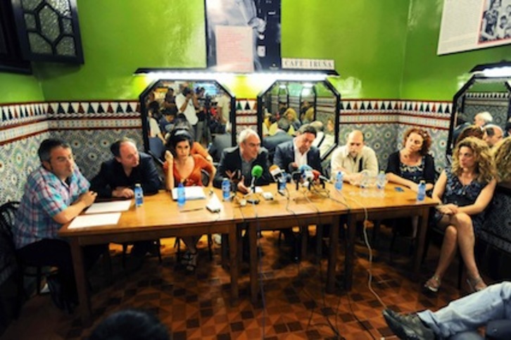 Varios representantes de la cultura vasca han denunciado el aumento del IVA en el sector del 8 al 21 por ciento. (ARGAZKI PRESS)