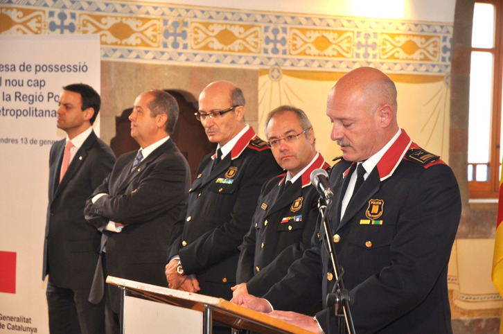 El comisario de los Mossos d'Esquadra, David Piqué, en una foto oficial.