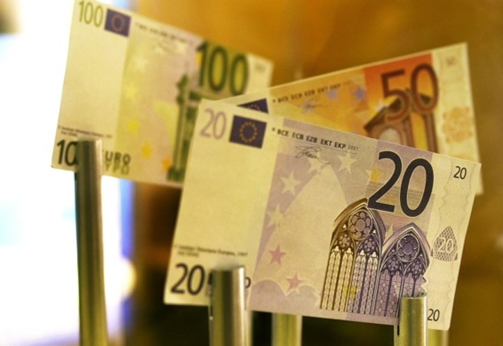 Las declaraciones sobre el futuro del euro están teniendo impacto en los mercados financieros. (Juanan RUIZ/ARGAZKI PRESS)