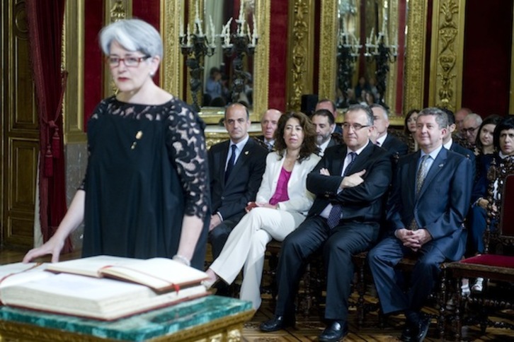 Lourdes Goicoechea, la nueva mano derecha de Yolanda Barcina. (Iñigo URIZ/ARGAZKI PRESS)