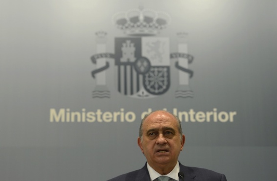 Jorge Fernandez Diaz, Barne ministro espainiarra. (Pierre-Philippe MARCOU/AFP PHOTO)