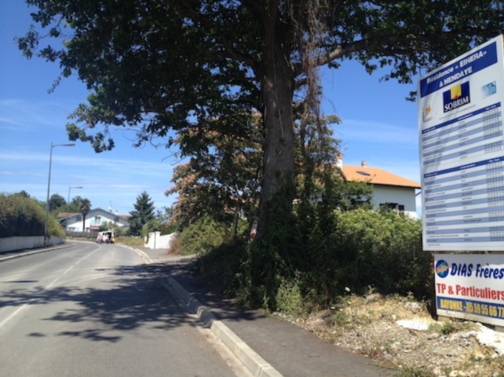 Iñaki Imaz donostiarraren atxiloketa eman den leku zehatzaren argazkia. (NAIZ.INFO)