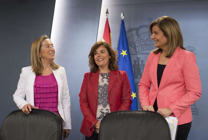 El Gobierno del PP dio a conocer las medidas tras el Consejo de Ministros. (Dani POZO / AFP)
