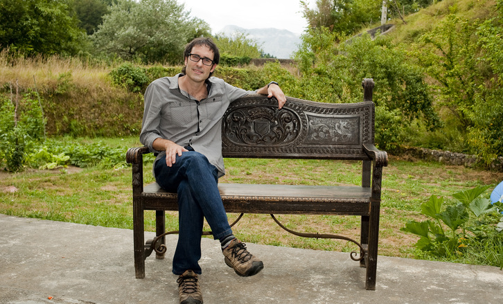 Julen Arzuaga, candidato de EH Bildu. (Juan Carlos RUIZ / ARGAZKI PRESS)